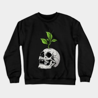 Skull Plant Crewneck Sweatshirt